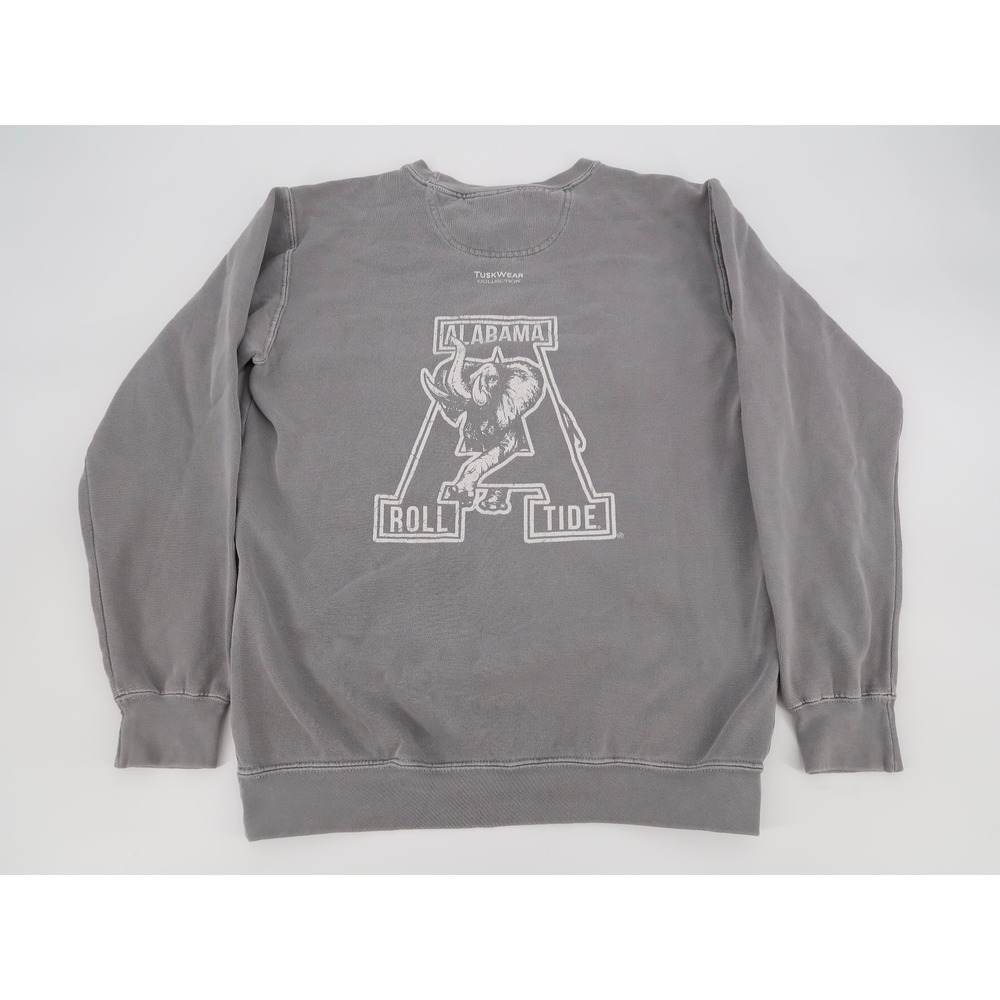 Alabama Crimson Tide Sweatshirt Women's‎ Small Gray Tuskwear Roll Tide Football